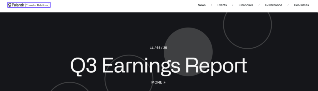 팔란티어 투자자 정보